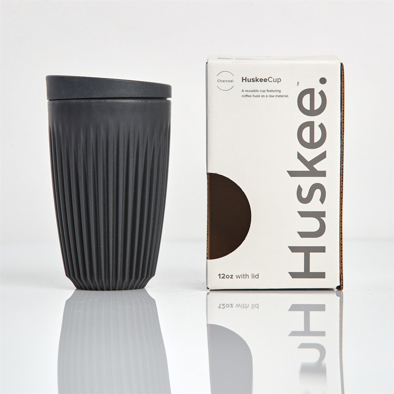Huskee Cup Large Black Verpakking