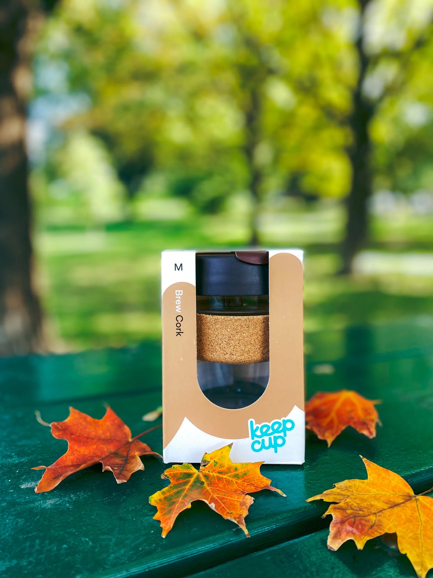 KeepCup Brew Cork Medium black lid image