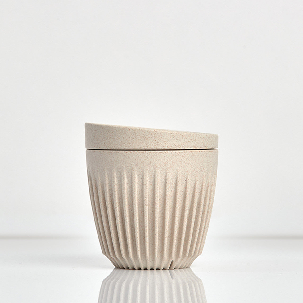 Huskee Cup Small Deksel Creme