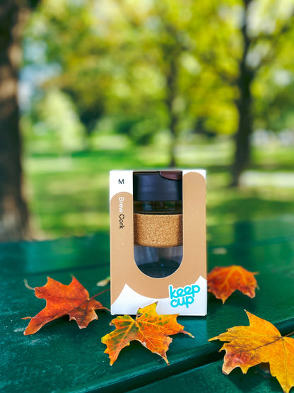 KeepCup Brew Cork Medium black lid image