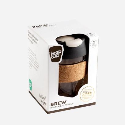 KeepCup Brew Cork Edition Medium Black